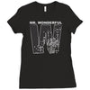 mr. wonderful Ladies Fitted T-Shirt