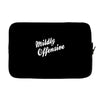 mildly offensive Laptop sleeve