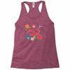 learn from the flowers Racerback Tank