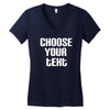 personalised Women's V-Neck T-Shirt