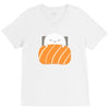sleepy sushi V-Neck Tee