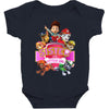 paw patrol birthday girl sister Baby Bodysuit