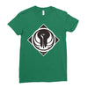 simple art logo Ladies Fitted T-Shirt