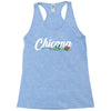 chicana with rose Racerback Tank