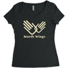 sturday wings best trending Women's Triblend Scoop T-shirt