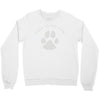 paw pun for pet lovers Crewneck Sweatshirt