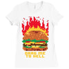 burger fever Ladies Fitted T-Shirt