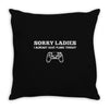 busy gamer Throw Pillow