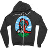 little mummra after a rough day Zipper Hoodie