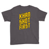 who shot first Youth Tee