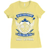 navy veteran 2 Ladies Fitted T-Shirt