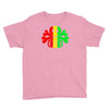 rasta skull and crossbones reggae dub club rave Youth Tee
