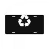 recycle symbol License Plate