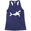 shark 'bite me' Racerback Tank