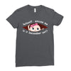 December  Peeking Out Baby Girl Ladies Fitted T-Shirt