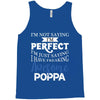 awesome poppa Tank Top