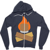 campfire tradition Zipper Hoodie