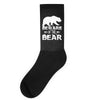 Beware Of The Bear Socks
