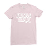 swole train Ladies Fitted T-Shirt