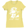 beethoven tribute Ladies Fitted T-Shirt
