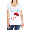 Tree Of Love Ladies Curvy T-Shirt
