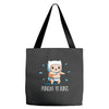 puncha yo buns Tote Bags