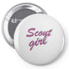 scout girl Pin-back button