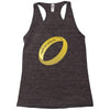 made in mordor Racerback Tank