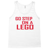 go step on a lego Tank Top