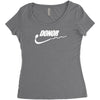 donor   mens funny Women's Triblend Scoop T-shirt