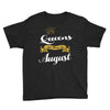 queens are born in august Youth Tee