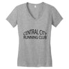 Central City Running Club Women's V-Neck T-Shirt