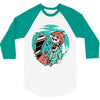 skullchain saw 3/4 Sleeve Shirt