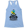 I Am Bee Actually In A Very Commited Relationship Racerback Tank