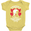 pennywise clown college Baby Bodysuit