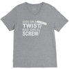 good girls twist bad girls screw V-Neck Tee