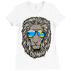 summer lion Ladies Fitted T-Shirt