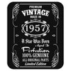 Premium Vintage Made In 1957 Mousepad