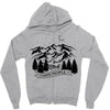 i hate people Zipper Hoodie