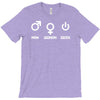 man woman geek T-Shirt