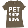 pet shop boy new Ladies Fitted T-Shirt