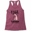 My Dad is Stronger Than Yours Racerback Tank