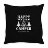 Happy Camper Throw Pillow