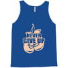 Never Give Up Uterine Cancer Awareness Tank Top