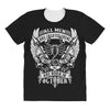 All Men are Created Equal but Only the Best are Born in October All Over Women's T-shirt