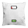 Mommy Dead Battery Throw Pillow