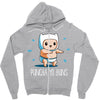 puncha yo buns Zipper Hoodie