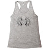 moon and sun Racerback Tank