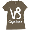 capricorn zodiac Ladies Fitted T-Shirt