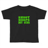 shoot hoops not guns Toddler T-shirt